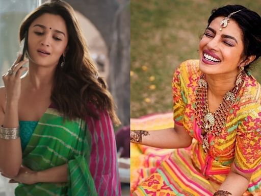 Alia Bhatt to Priyanka Chopra Jonas: This Sawan, take inspiration from these desi divas on how to rock leheriya