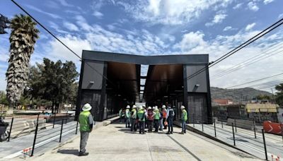 Nos quedó mal una empresa constructora con el Trolebús de Chalco a Santa Martha, reconoce AMLO