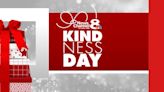 Kindness Day: Donate blood, food, toys and school supplies