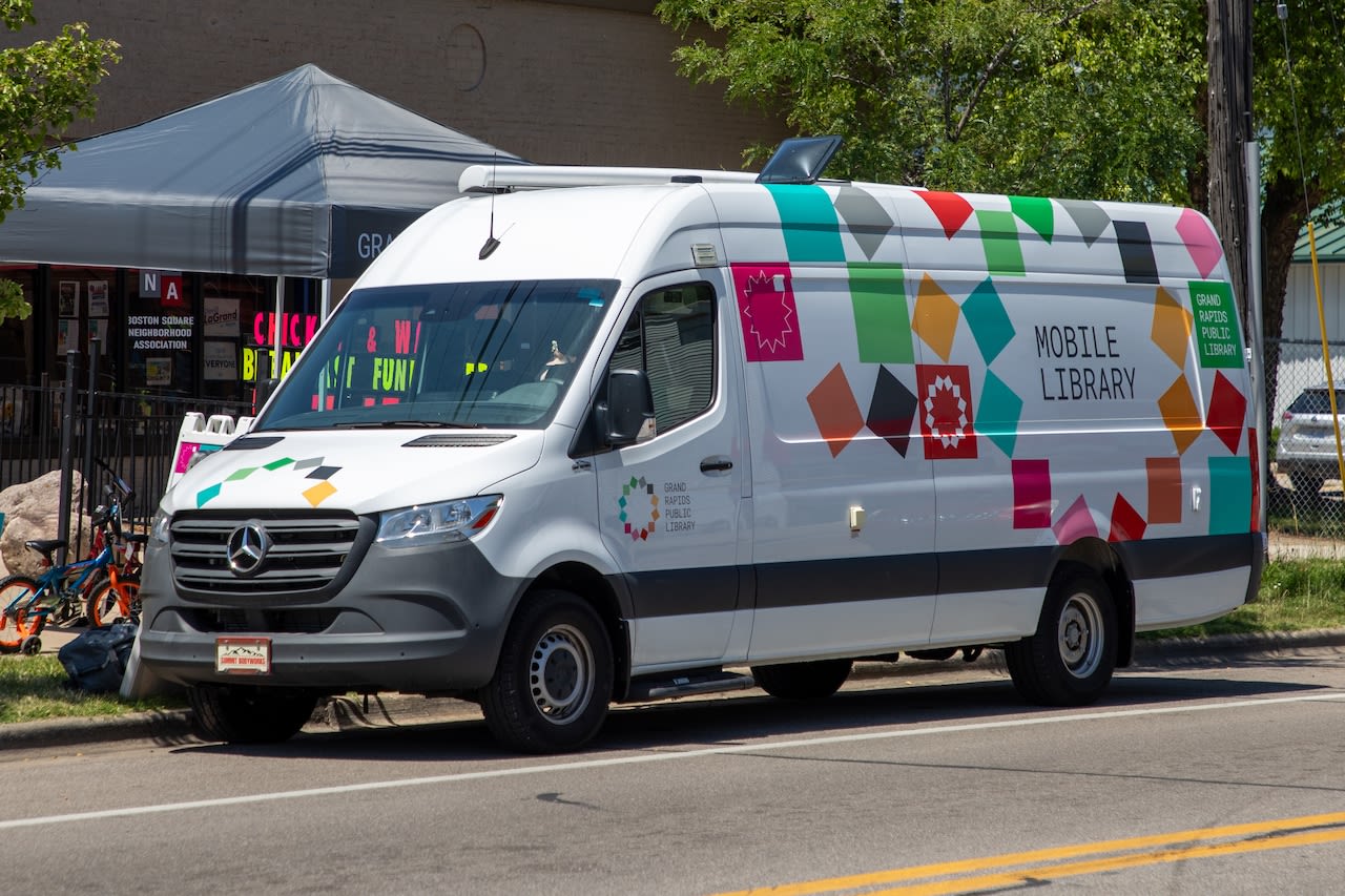 Grand Rapids Public Library bridging literacy gap with mobile library