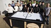 La famosa máquina recreativa que ha sido fabricada "desde cero" por los alumnos de un conocido instituto gijonés