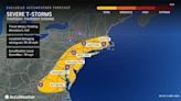 Northeast I-95 corridor braces for feisty storms as heat, humidity build