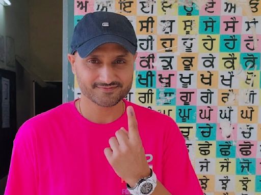 Ex-India Cricketer Harbhajan Singh Casts Vote In Final Phase Of Lok Sabha Elections 2024