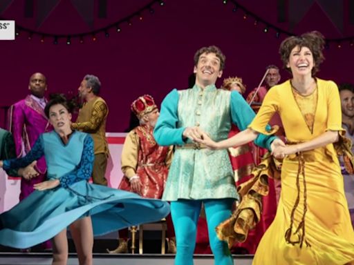 'I feel like a kid again': Michael Urie and Sutton Foster have fun in 'Once Upon a Mattress'