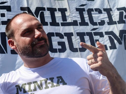 Brasília Hoje: Cenas de Brasília: Marcha pró-armas tem presença tardia de Eduardo Bolsonaro nesta terça (9)