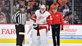 Derek Lalonde explains Detroit Red Wings' thinking on having all three goalies travel