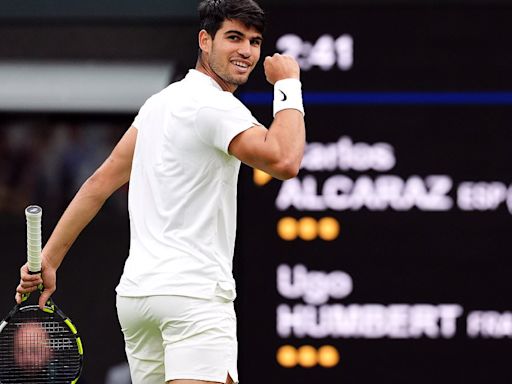 Carlos Alcaraz is into Wimbledon quarter-finals after another scare