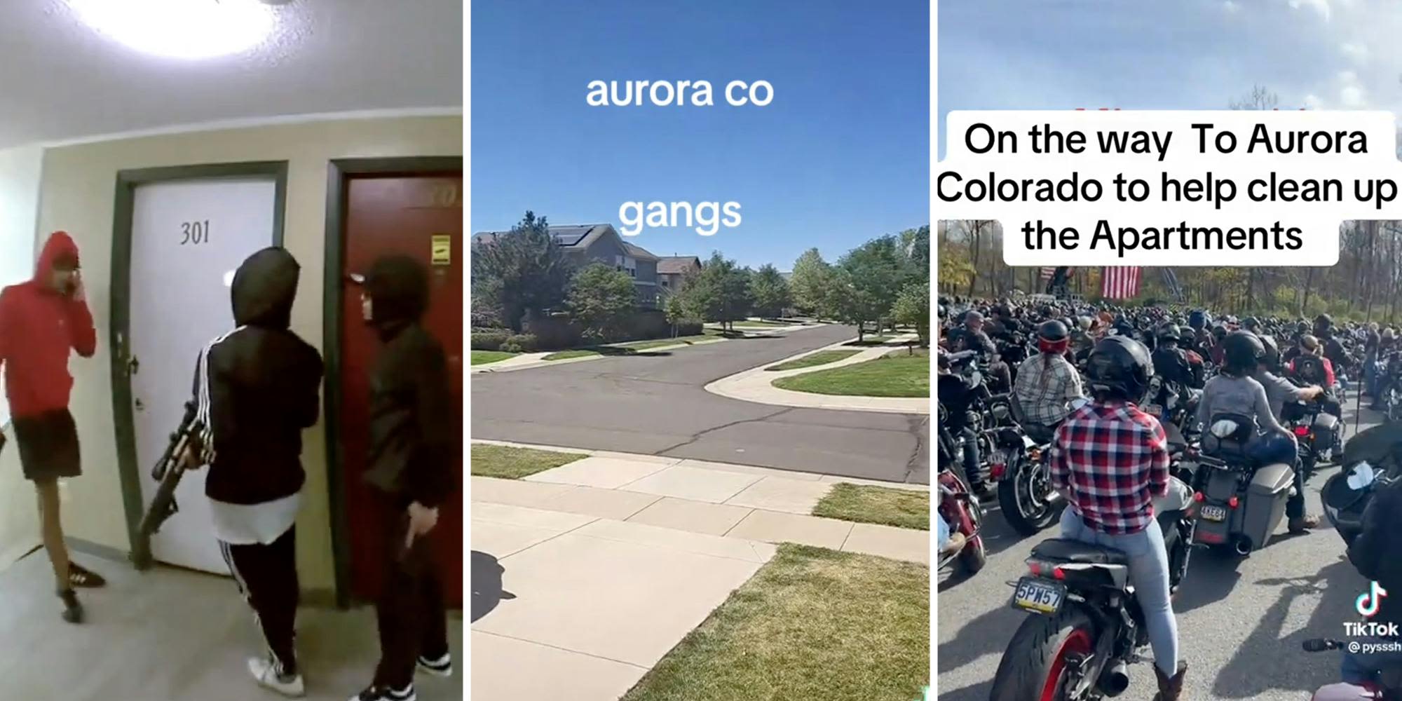 No, the Hells Angels didn't caravan to Aurora to fight migrant gangs