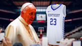 The true story behind Pope Francis' Mark Pope Kentucky basketball jersey