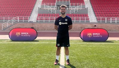 Un vallero que trabaja en Jordania para el FC Barcelona