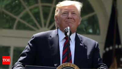 'Big win for constitution': Former US President Donald Trump hails Supreme Court's 'immunity' ruling - Times of India