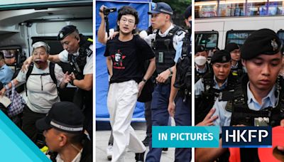 In Pictures: Tiananmen crackdown commemorations foiled by large Hong Kong police deployment