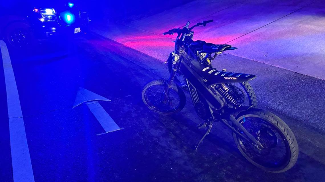 Folsom police again denounce illegal, juvenile use of e-motorcycles after crash