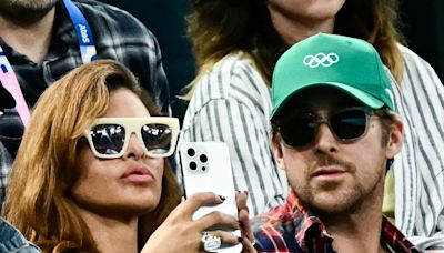 Ryan Gosling and Eva Mendes Enjoy a Rare Public Outing at the Olympics