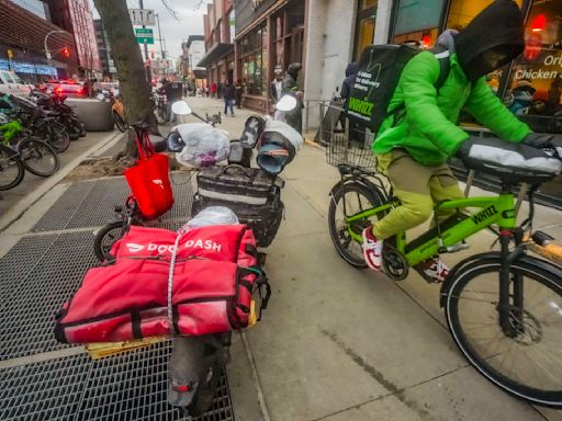 Under pressure from cities, DoorDash steps up efforts to ensure its drivers don't break traffic laws