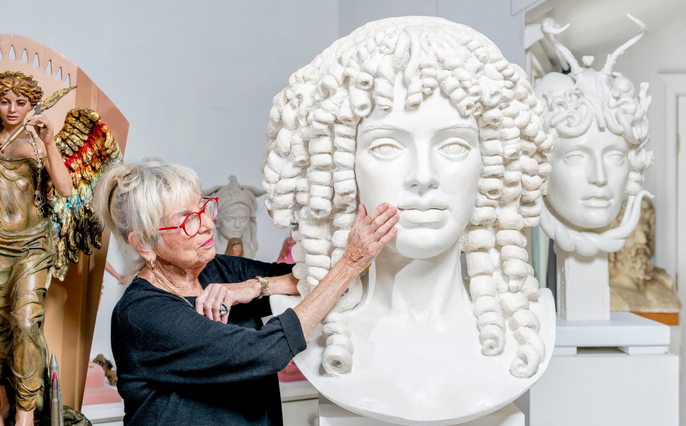 Audrey Flack, artist whose massive New York statue of a British ‘slaver’ queen was melted down – obituary