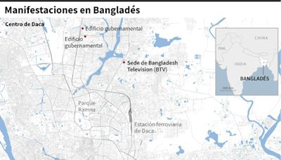 Más de 500 detenidos en la capital de Bangladés, el orden fue restablecido