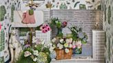 I'd Never Want to Leave This Garden-Inspired Laundry Room