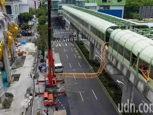 吊臂砸中捷釀1死14傷 交通部修法增捷運兩側高空吊掛規範