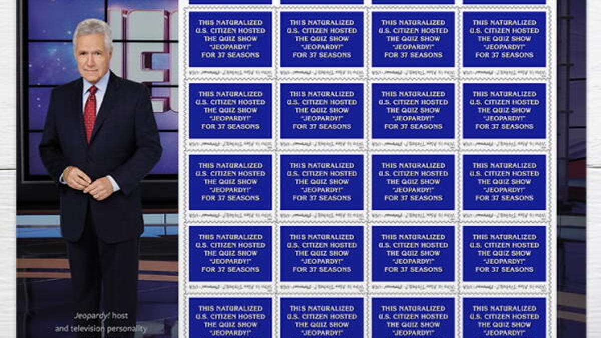 Here's How to Buy Stamps Honoring Iconic Jeopardy Host Alex Trebek