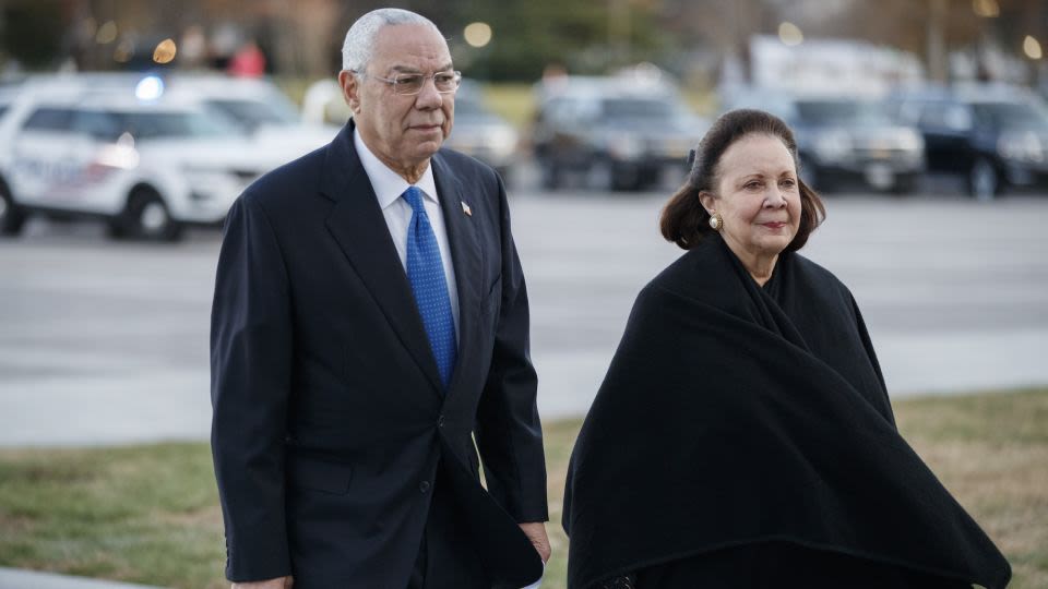 Alma Powell, wife of late Secretary of State Colin Powell, dies at 86