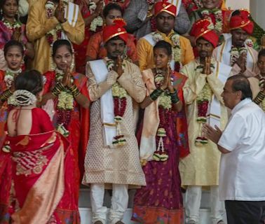 Inde : L’homme le plus riche d’Asie organise le mariage de 52 couples défavorisés