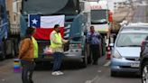 Huelga de camioneros chilenos en el norte del país en reclamo ante el crimen y la violencia en las rutas