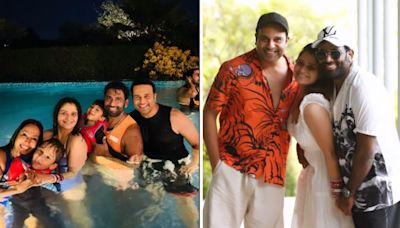 Watch: Arti Singh shares glimpses from brother Krushna Abhishek’s pool party