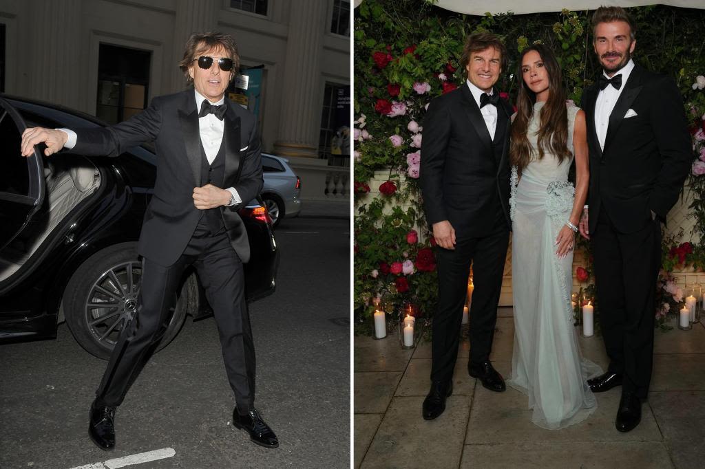 Tom Cruise ‘dumbfounded’ guests at Victoria Beckham’s 50th birthday bash with breakdancing and splits
