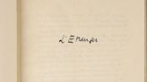 Mysterious manuscript of Albert Camus' ‘L'Étranger’ to be auctioned