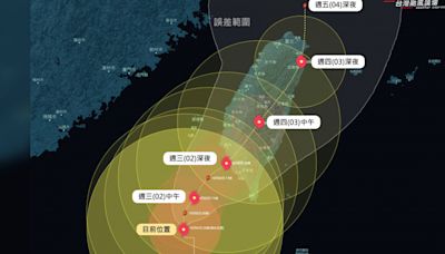 山陀兒吸乾冷空氣龜速踏步！登陸後將變「孤魂野鬼」卡上空消散