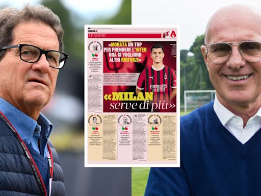 ‘We need more’ – Capello and Sacchi give advice on Fonseca and Milan’s mercato