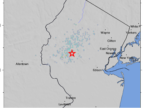 2.9 magnitude earthquake aftershock rattles NJ near Peapack and Gladstone