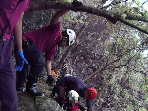 北橫秘境「山羊峽谷」溯溪未繫安全繩 男子墜溪斷牙