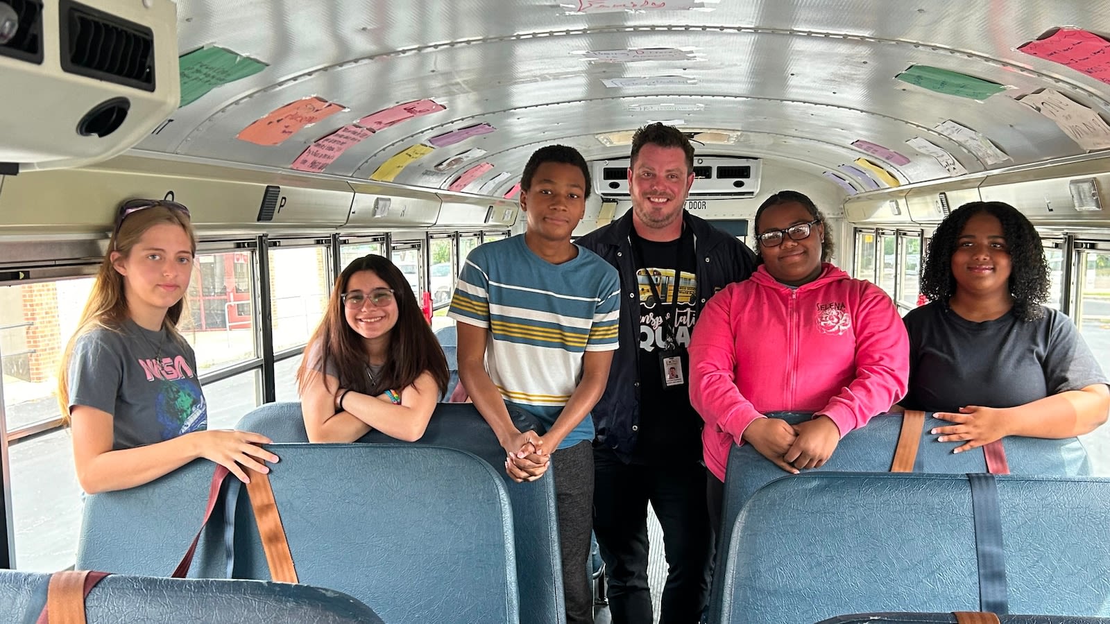 School bus driver on a mission to spread positivity to students