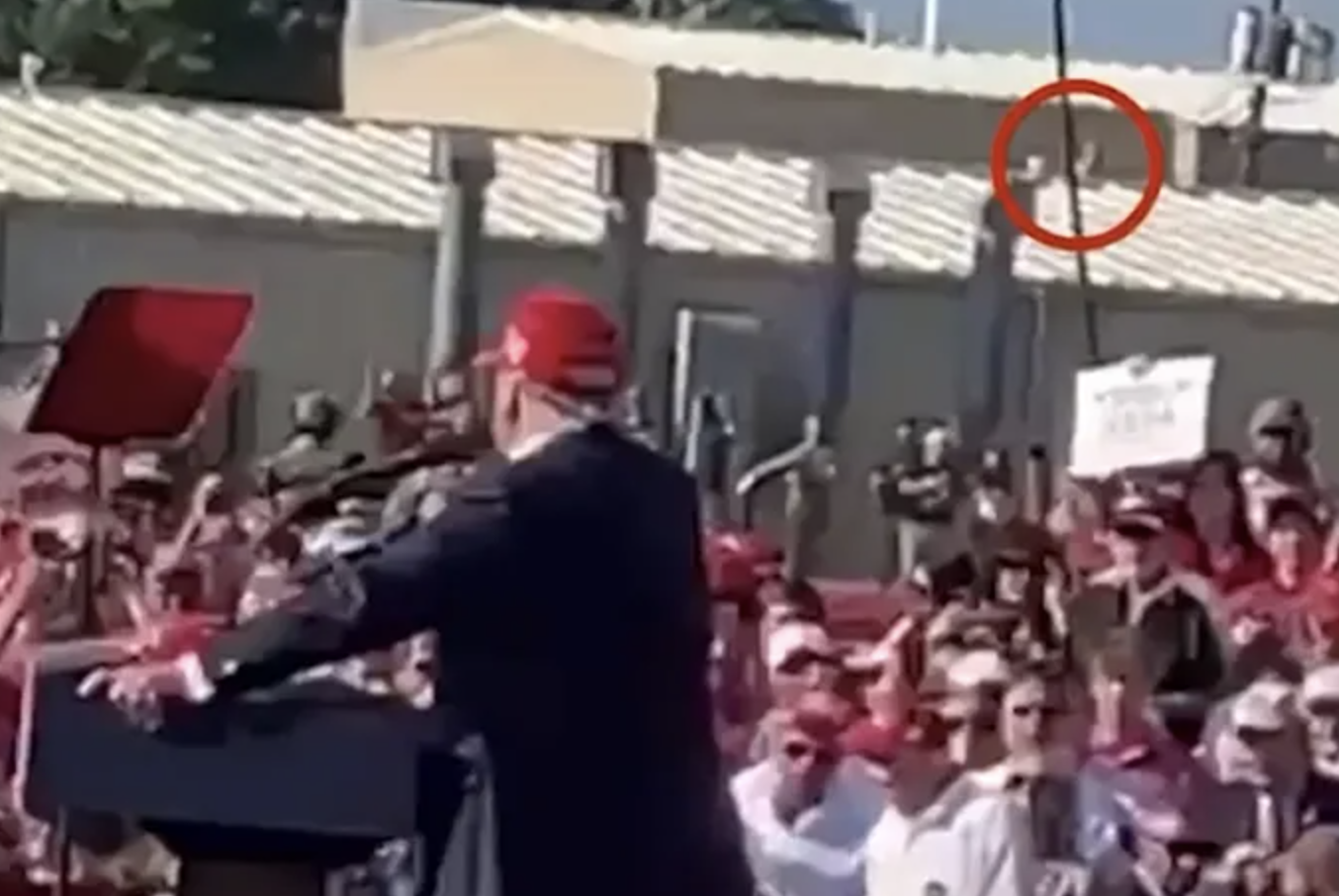 The Source |[WATCH] New Surveillance Footage Shows Trump Shooter On Roof Near Stage