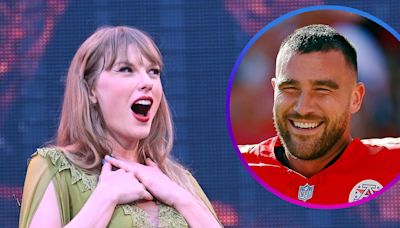 Taylor Swift Beams When Travis Kelce Appears to Surprise Her at Dublin Eras Show: See the Moment