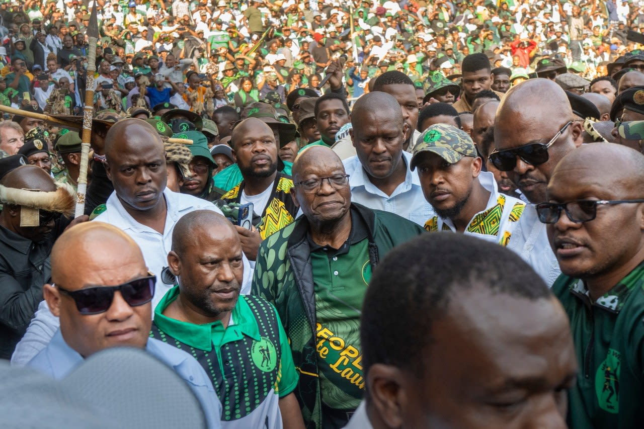 Former South African President Jacob Zuma criticizes top court over election disqualification