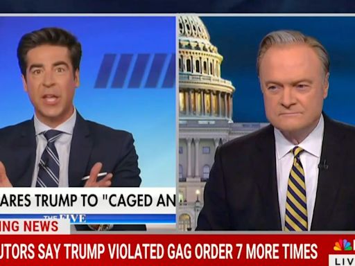 Lawrence O'Donnell Scorches Fox's 'Newest Liar' Jesse Watters Over Trump Jury Claim