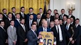 Joe Biden welcomes NHL Stanley Cup winners Vegas Golden Knights to White House