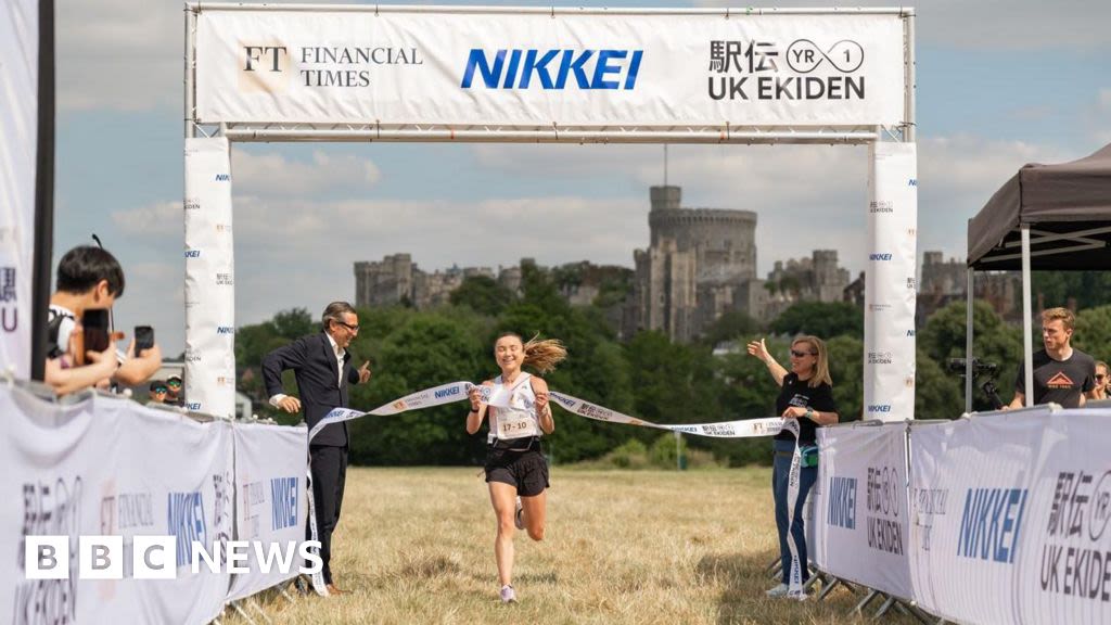 Oxford university team win 'tough but fun' Ekiden endurance race