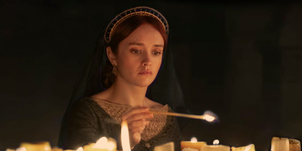 Olivia Cooke says it's 'hysterical' that she's 30 and playing a grandmother in 'House of the Dragon'