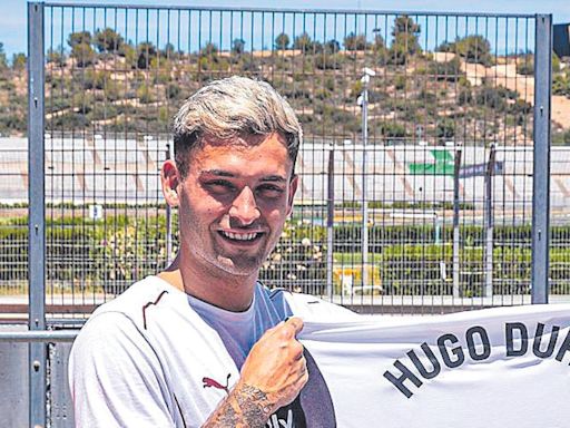Hugo Duro: 'Quiero superar los 13 goles de este año'