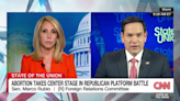 Rubio backs stripping abortion ban from GOP platform | CNN Politics
