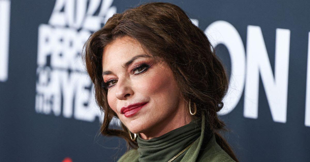 Shania Twain Debuts New Look and Pink Hair