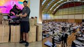 Empresário brasileiro de loja de enxoval para bebês que faz sucesso nos EUA ajuda crianças vítimas de enchentes no RS