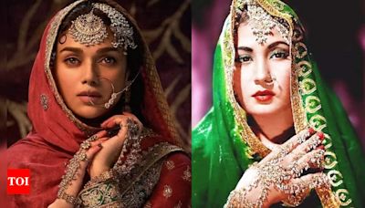 Throwback: When Aditi Rao Hydari expressed her desire to portray Meena Kumari in ‘Saheb Bibi Aur Ghulam’ remake | Hindi Movie News - Times of India