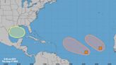 Growing chance 2 Atlantic systems will form as hurricane center also eyes Gulf of Mexico