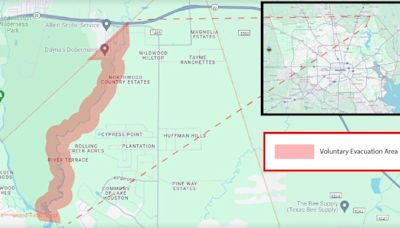 Harris County Judge issues voluntary evacuation for subdivision near San Jacinto River