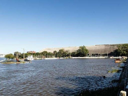 Em Pelotas as águas da Lagoa dos Patos e do Canal São Gonçalo seguem avançando